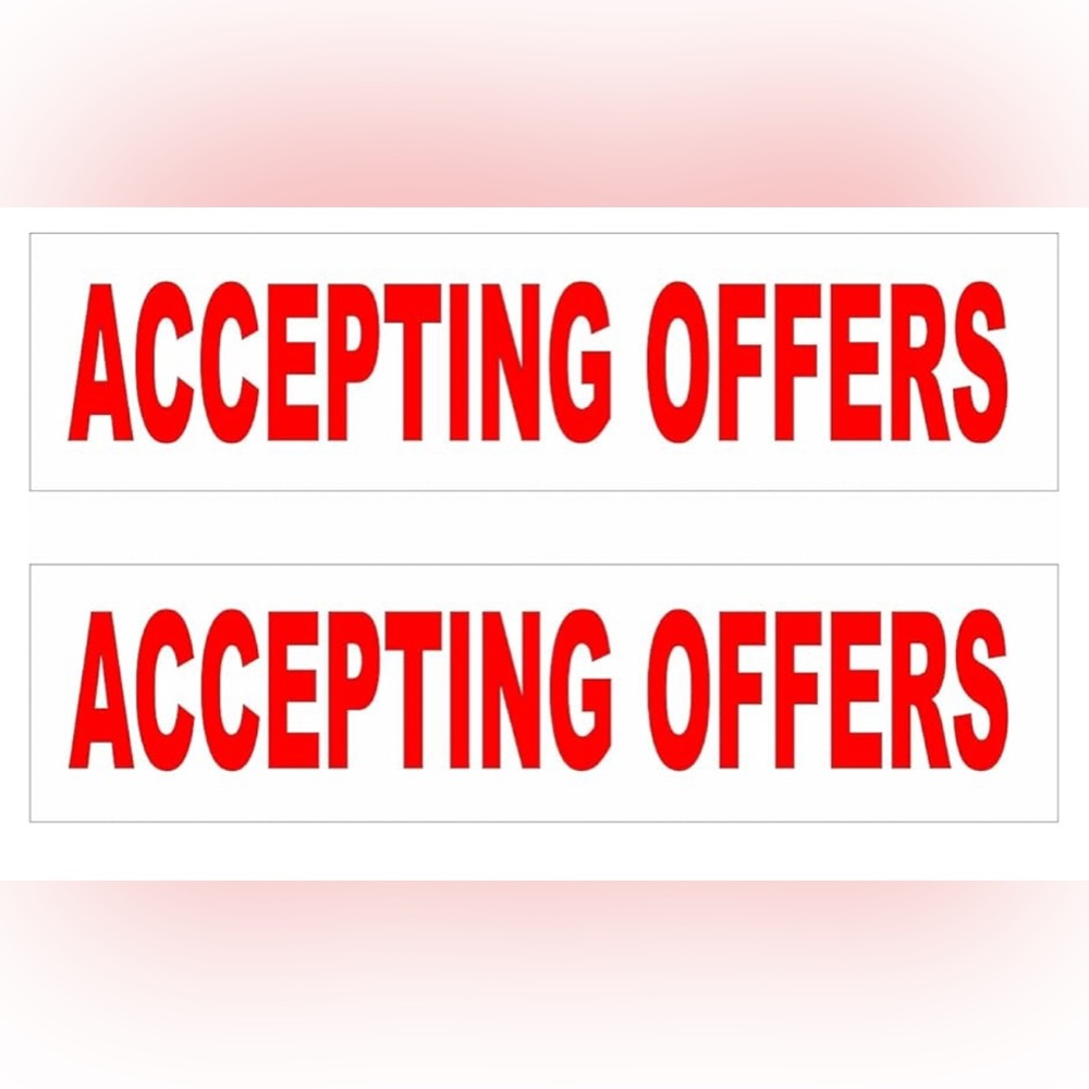 ACCEPTING OFFERS‼️